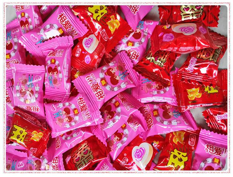 糖果批發(fā)5斤散裝喜糖軟硬酥糖混合味水果糖1斤婚禮結(jié)婚年貨零食