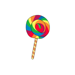 卡通節日糖果素材